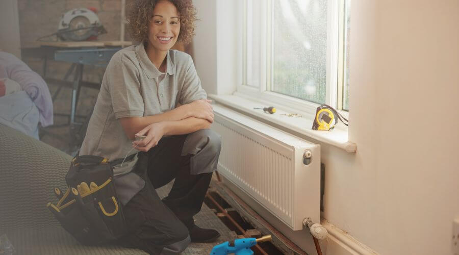 Local tankless water heater installation in Milton, MA